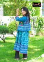 Rangmaya cotton kurti with koti for women- KGT-5018 - Image 4