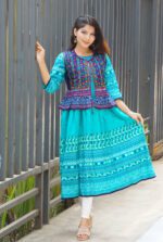 Rangmaya cotton koti with kurti for women- KGT-5008 - Image 5