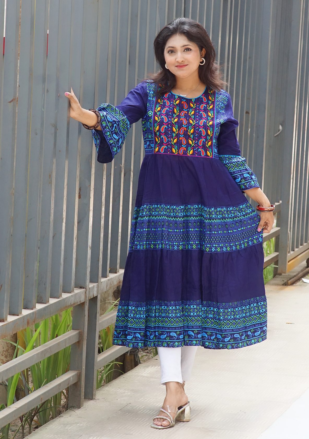 2 (1) Rangmaya cotton koti kurti for woman- GT-6001 - Image 1
