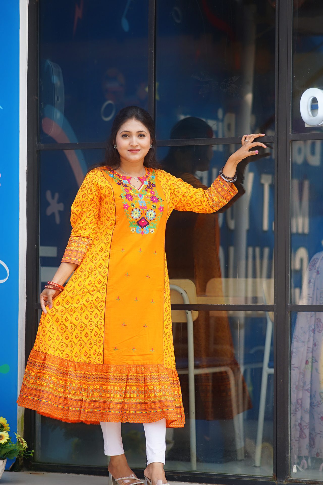 5 (2) Rangmaya cotton koti for women- GT-6016 - Image 1