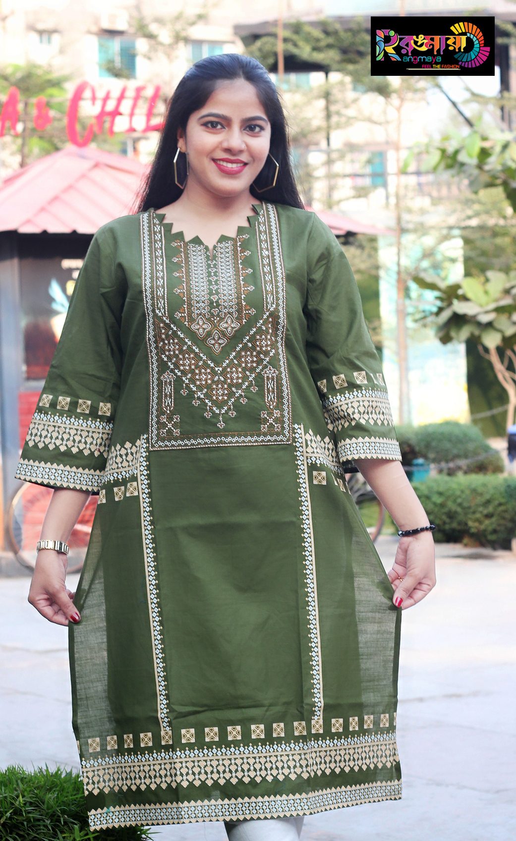 62 (24) Rangmaya cotton kurti for women- GT-6012 - Image 1