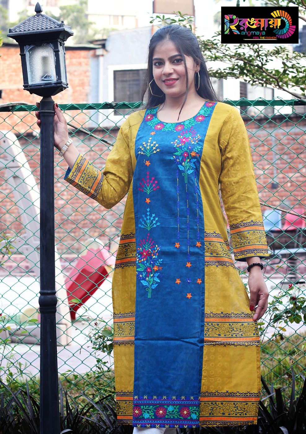 62 (26) Rangmaya cotton kurti for women- GT-6013 - Image 1