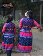 Rangmaya combo cotton kurti with koti for women- CMK-8008 - Image 5