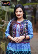 Rangmaya cotton kurti with koti for women- KGT-5010 - Image 2