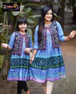 Rangmaya combo cotton kurti with koti for women- CMK-8009 - Image 2