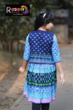 Rangmaya cotton kurti with koti for baby girls- BGT-3003 - Image 3