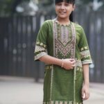 Rangmay cotton kurti for baby girl- BGT-2005
