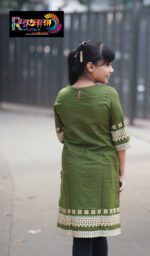 Rangmay cotton kurti for baby girl- BGT-2005 - Image 4