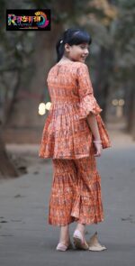 Rangmaya cotton 2 pieces for baby girls- B2P-1001 - Image 3