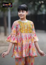 Rangmaya cotton 2 pieces for baby girls- B2P-1002 - Image 2