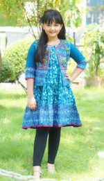 Rangmay cotton kurti for baby girl- BKGT-3003 - Image 3