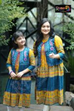 Rangmaya combo cotton kurti with koti for women- CMK-8012 - Image 5
