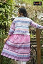 Rangmaya cotton kurti with koti for women- KGT-5024 - Image 3