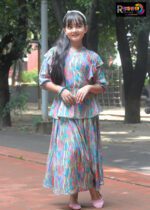 Rangmaya cotton 2 pieces for baby girls- B2P-1008 - Image 6