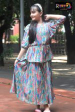 Rangmaya cotton 2 pieces for baby girls- B2P-1008 - Image 8