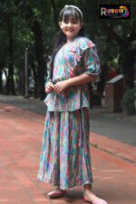 Rangmaya cotton 2 pieces for baby girls- B2P-1008 - Image 3