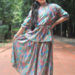 Rangmaya cotton 2 pieces for baby girls- B2P-1008