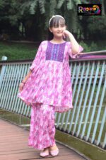Rangmaya cotton 2 pieces for baby girls- B2P-1006 - Image 5