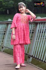 Rangmaya cotton 2 pieces for baby girls- B2P-1009 - Image 5