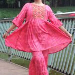 Rangmaya cotton 2 pieces for baby girls- B2P-1009