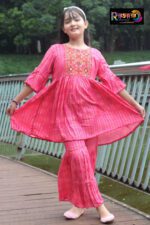 Rangmaya cotton 2 pieces for baby girls- B2P-1009