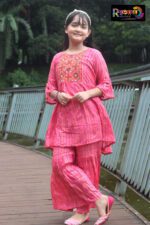 Rangmaya cotton 2 pieces for baby girls- B2P-1009 - Image 3