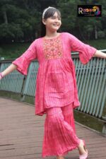 Rangmaya cotton 2 pieces for baby girls- B2P-1009 - Image 2