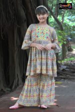 Rangmaya cotton 2 pieces for baby girls- B2P-1015 - Image 3