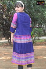 Rangmaya cotton kurti with koti for baby girls- BKGT-3019 - Image 7
