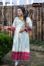 Rangmaya cotton Anarkoli for women- A-1001 - Image 4