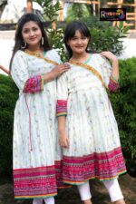 Rangmaya cotton Anarkoli for Baby girl- CA-1001 - Image 6