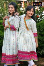 Rangmaya cotton Anarkoli for Baby girl- CA-1001 - Image 4