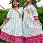 Rangmaya cotton Anarkoli for Baby girl- CA-1001