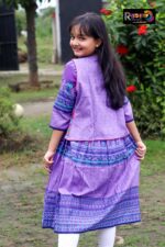 Rangmaya cotton kurti with koti for baby girls- BKGT-3021 - Image 7