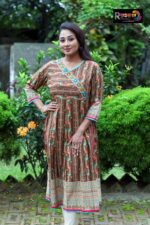 Rangmaya cotton Anarkoli for women- A-1002 - Image 6
