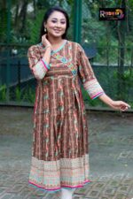 Rangmaya cotton Anarkoli for women- A-1002 - Image 3