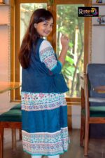 Rangmaya cotton kurti with koti for baby girls- BKGT-3022 - Image 8