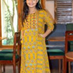 Rangmaya cotton kurti for baby girls- BGT-2018