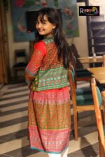 Rangmaya cotton kurti with koti for baby girls- BKGT-3029 - Image 7