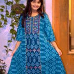 Rangmaya cotton kurti for baby girls- BGT-2019