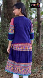 Rangmaya cotton kurti with koti for baby girls- BKGT-3033 - Image 8
