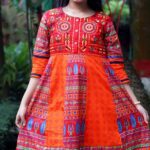 Rangmaya cotton kurti for baby girls- BGT-2022