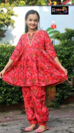 Rangmaya cotton 2 pieces for baby girls- B2P-1016 - Image 3