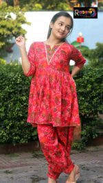 Rangmaya cotton 2 pieces for baby girls- B2P-1016 - Image 4
