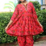 Rangmaya cotton 2 pieces for baby girls- B2P-1016