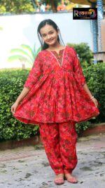 Rangmaya cotton 2 pieces for baby girls- B2P-1016