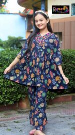 Rangmaya cotton 2 pieces for baby girls- B2P-1017