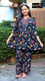 Rangmaya cotton 2 pieces for baby girls- B2P-1017 - Image 5