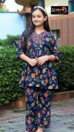 Rangmaya cotton 2 pieces for baby girls- B2P-1017 - Image 6