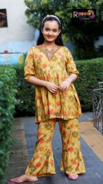Rangmaya cotton 2 pieces for baby girls- B2P-1018 - Image 3